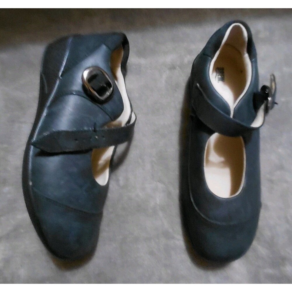 Drew 14804-12 Mary Jane Shoes Womens 7.5 Black Leather Jillian Therapeutic Comfy
